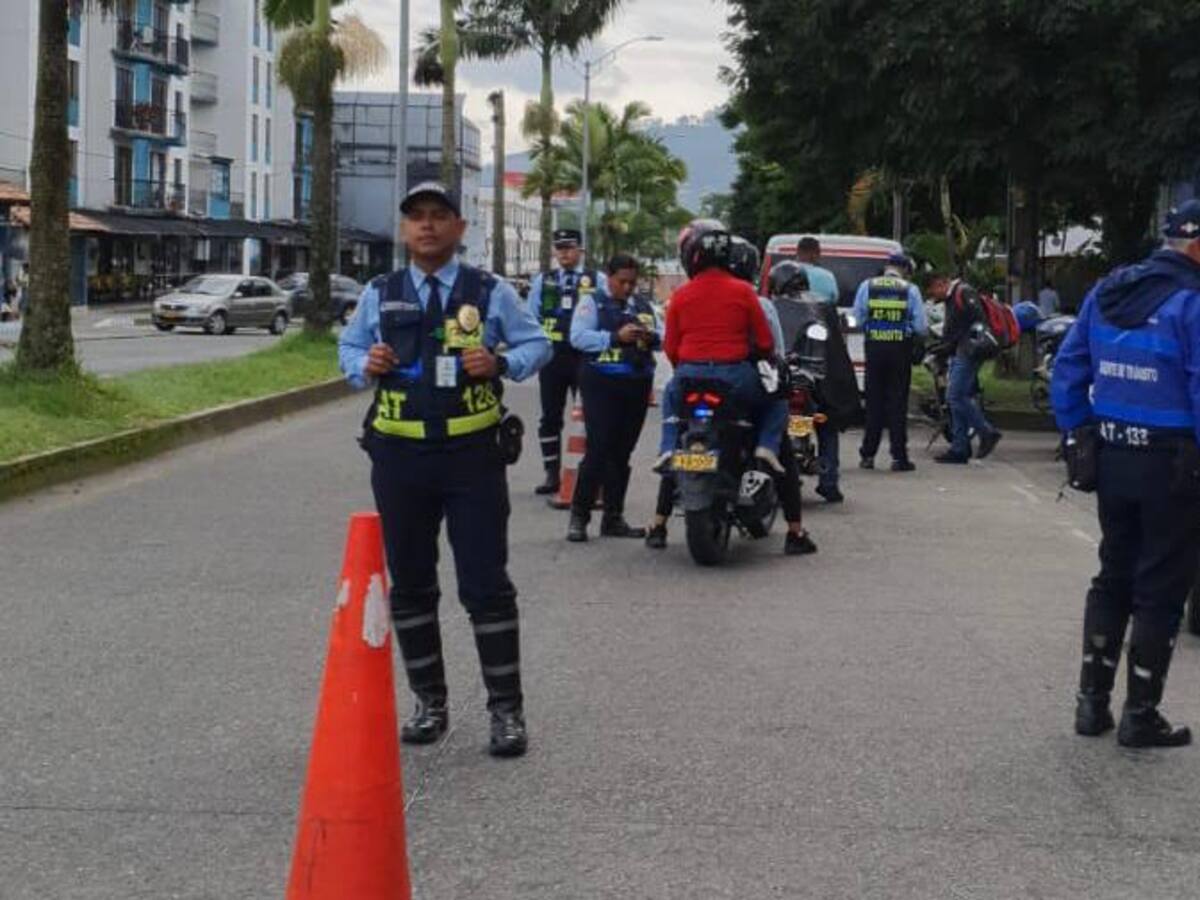 En Dosquebradas han impuesto más de 300 multas a personas sin licencia de conducción