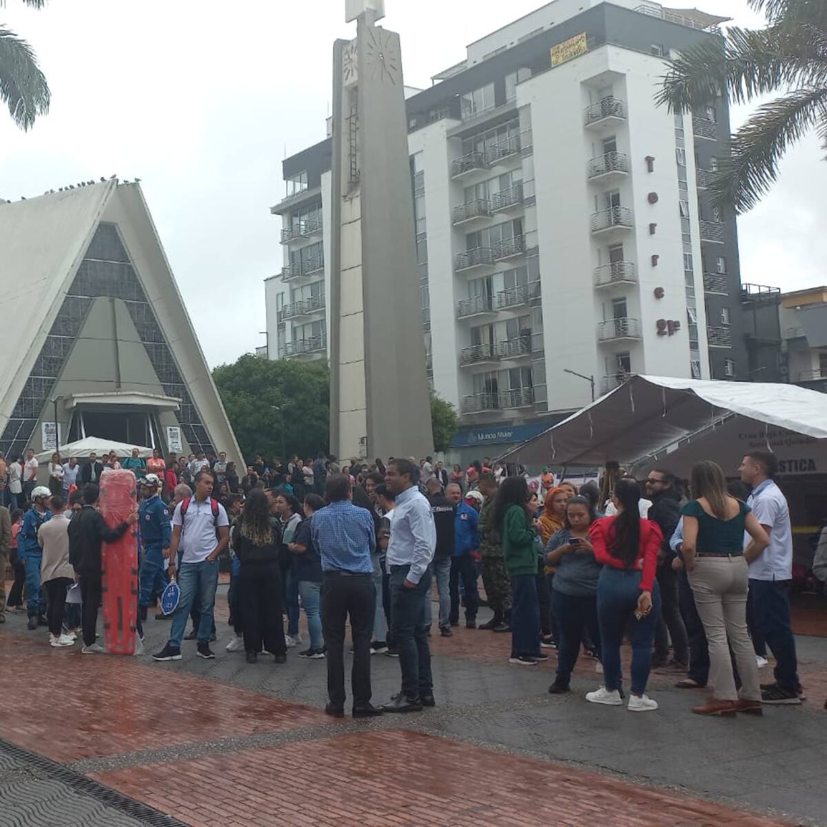 Balance positivo en la jornada de simulacro de evacuación por sismo en el Quindío