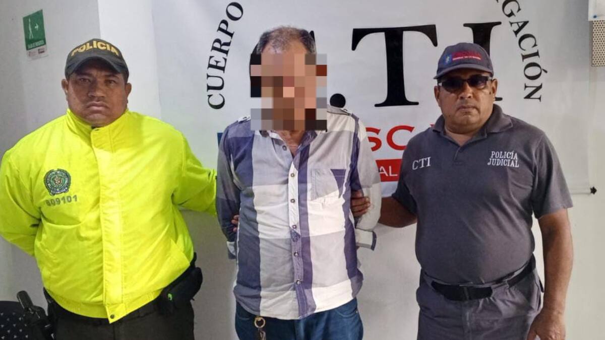 En el Atlántico capturan a un adulto mayor señalado de abuso contra dos sobrinas