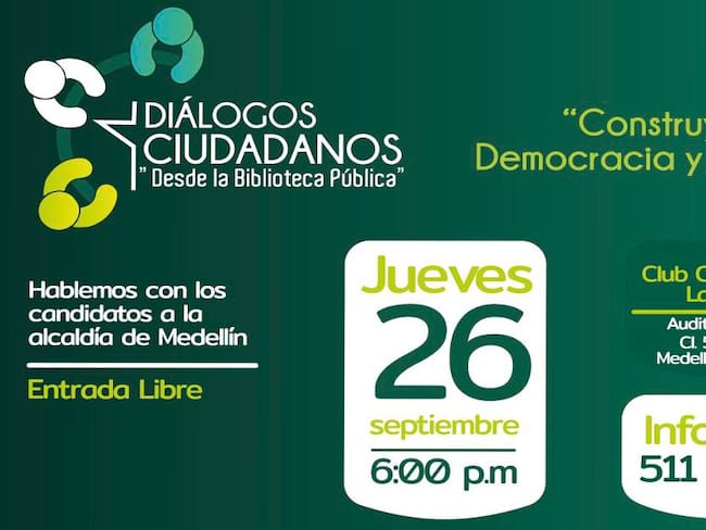 Así se realizarán los foros Diálogos Ciudadanos de Comfenalco Antioquia