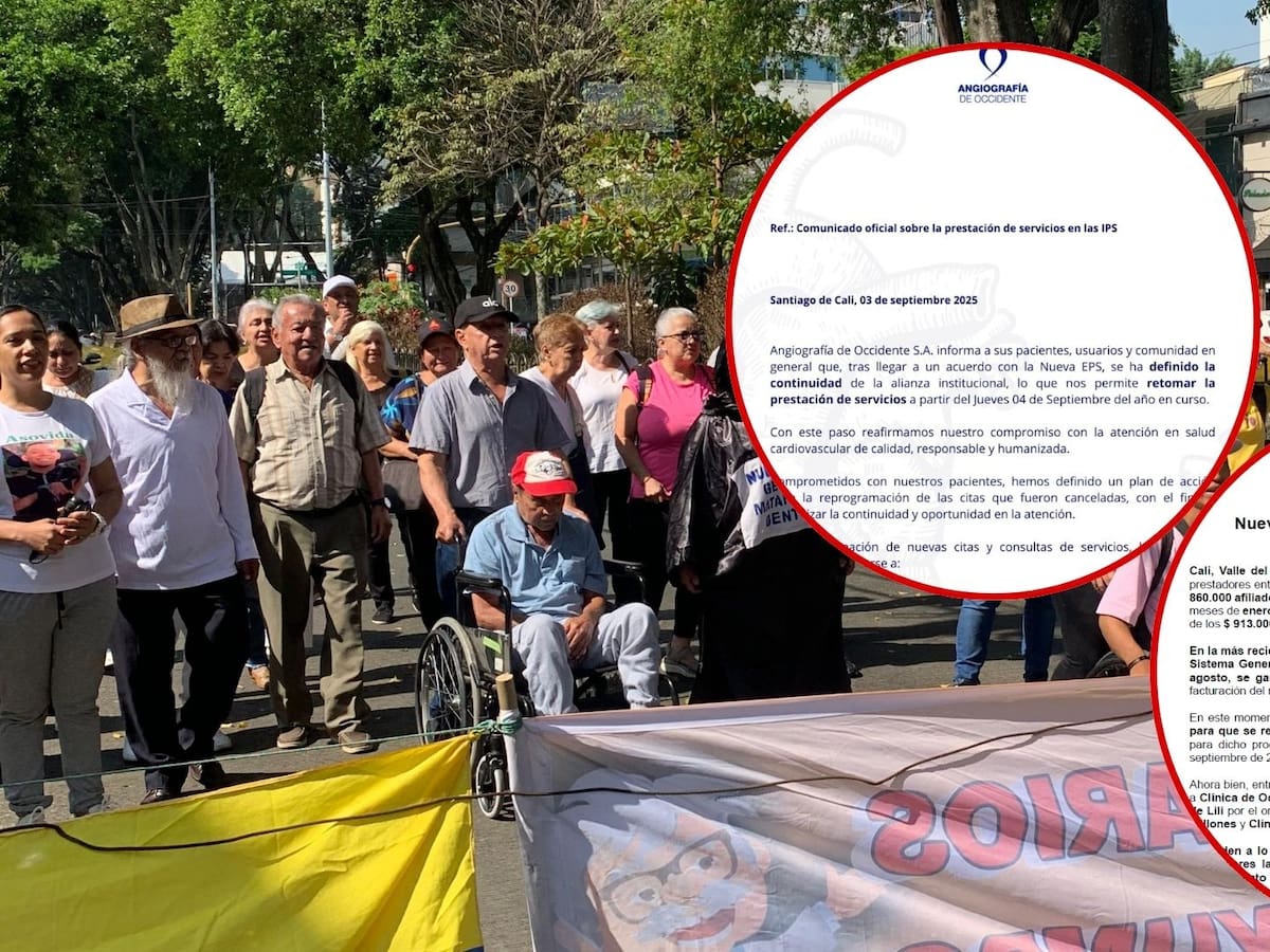 Acuerdos entre la Nueva EPS y Angiografia de Occidente permitieron abrir nuevamente la atención