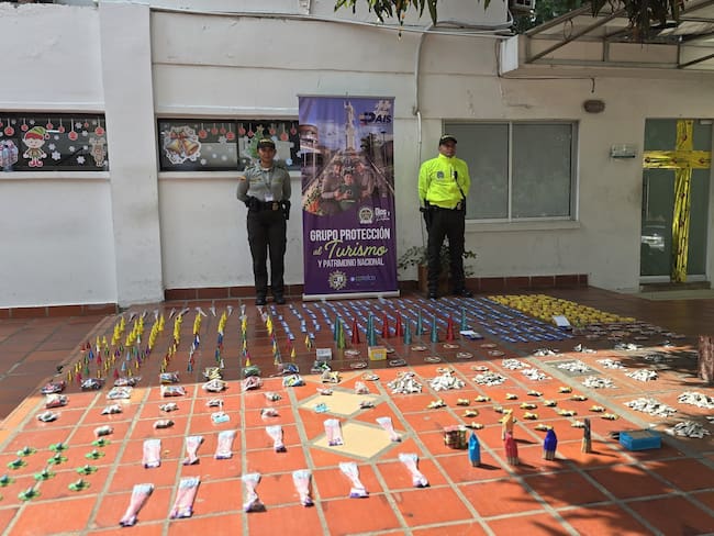 Policía Metropolitana continúa incautando pólvora en Cúcuta. / Foto: Mecuc.