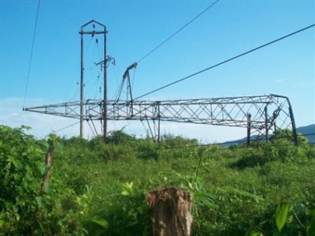 Atentados dejan sin electricidad a Tibú, en Norte de Santander