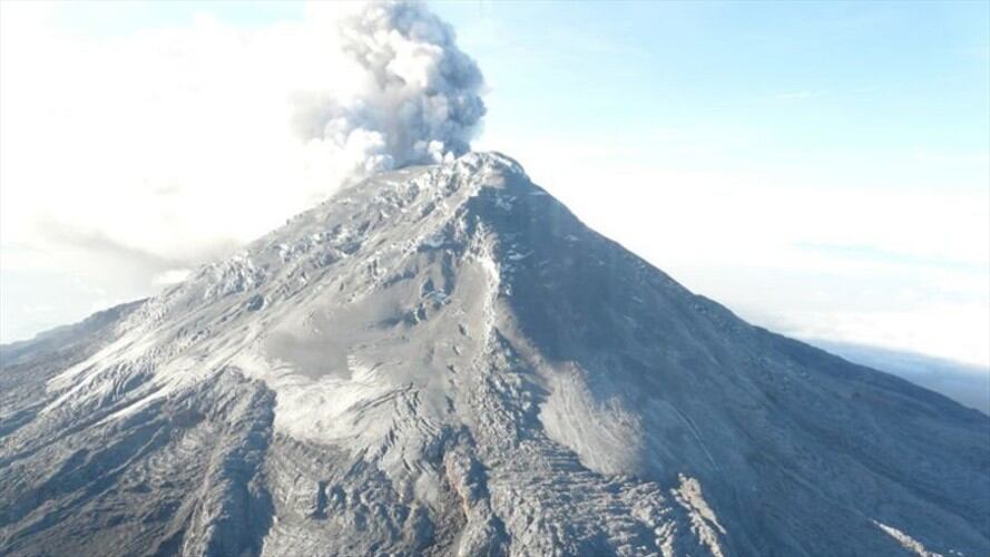 Se mantiene la alerta por la actividad del Volcán Nevado del Huila. Foto: Colprensa