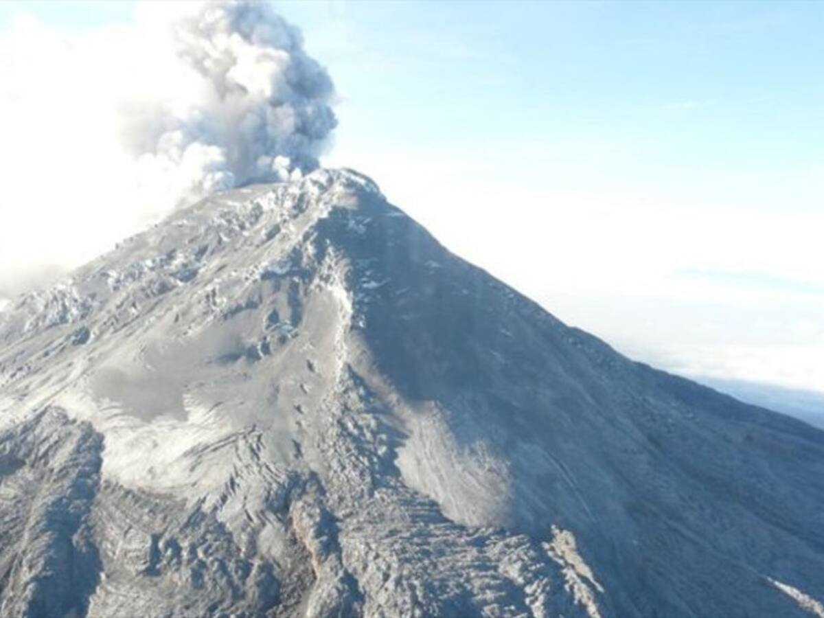 En Cauca hay alerta amarilla por actividad del Volcán Nevado del Huila
