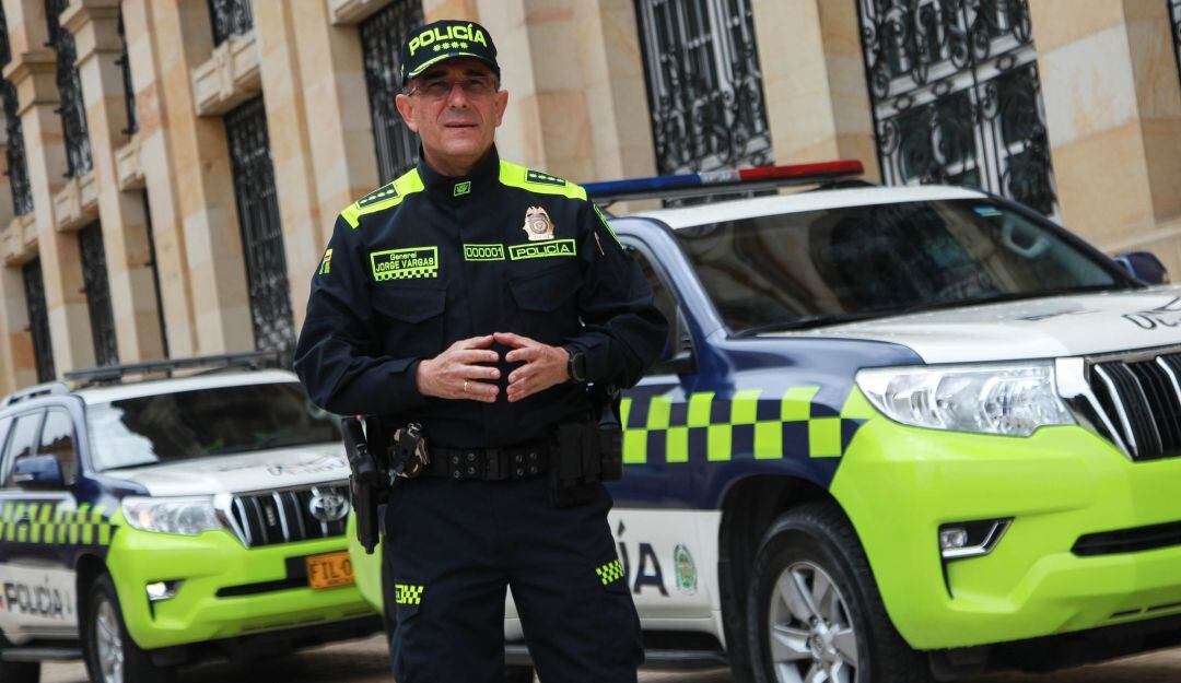 Director de la Policía, general Jorge Luis Vargas. 
