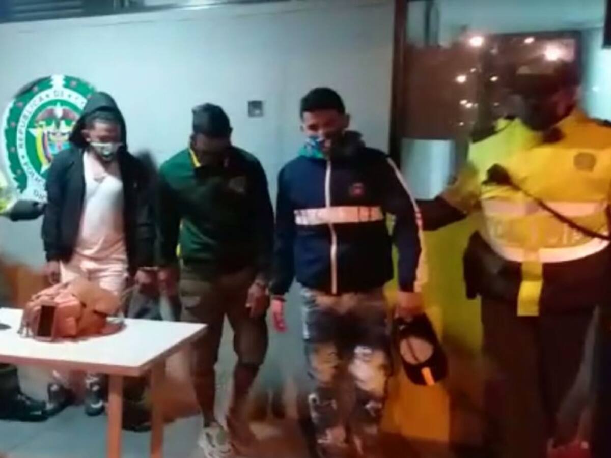 Policía capturó a tres venezolanos que delinquían en Suba