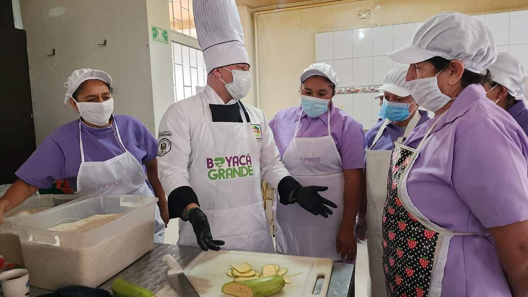 Plan Alimentario Escolar en Boyacá / Foto: Suministrada.