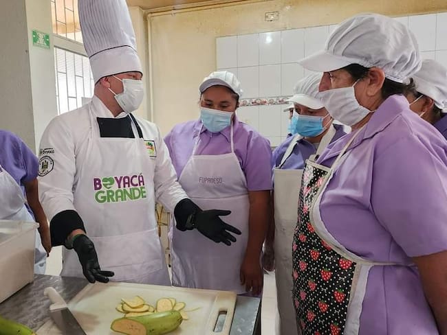 Plan Alimentario Escolar en Boyacá / Foto: Suministrada.