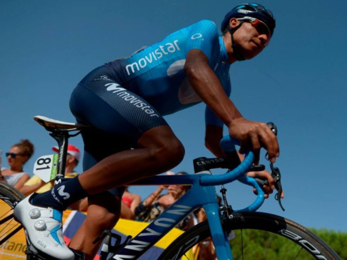 Nairo Quintana saboreó la primera montaña y ya es tercero en la general