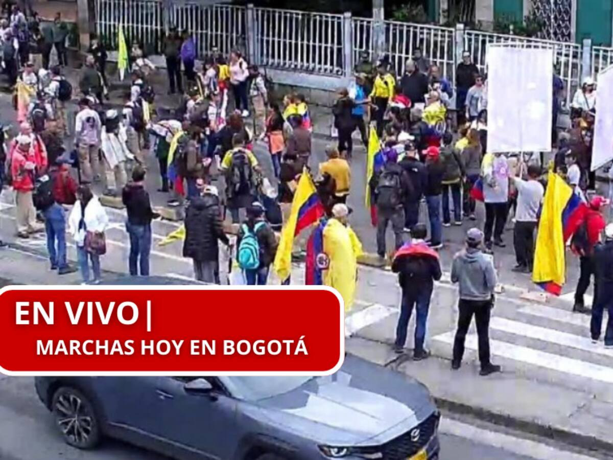 EN VIVO 🔴 | Marchas en contra del Gobierno Petro: Movilidad y puntos afectados