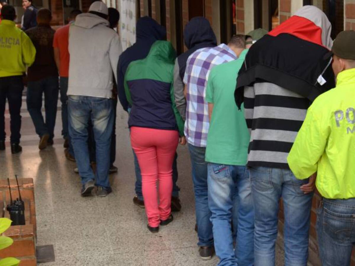 Policía capturó a 11 personas por comisión de homicidios en Medellín