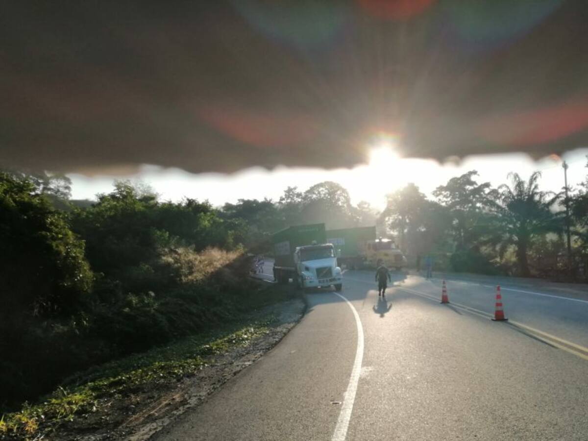 Siniestro vial dejó un muerto y un herido en vía San Cayetano – San Juan