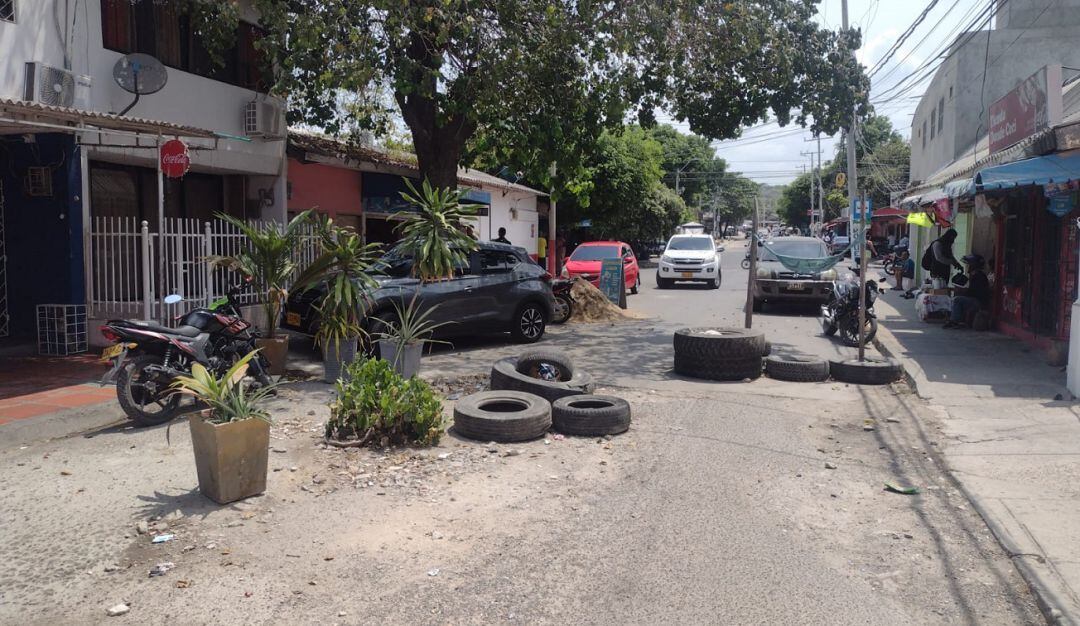 Comerciantes de este sector de Cartagena aseguran que el distrito no ha prestado atención a la problemática