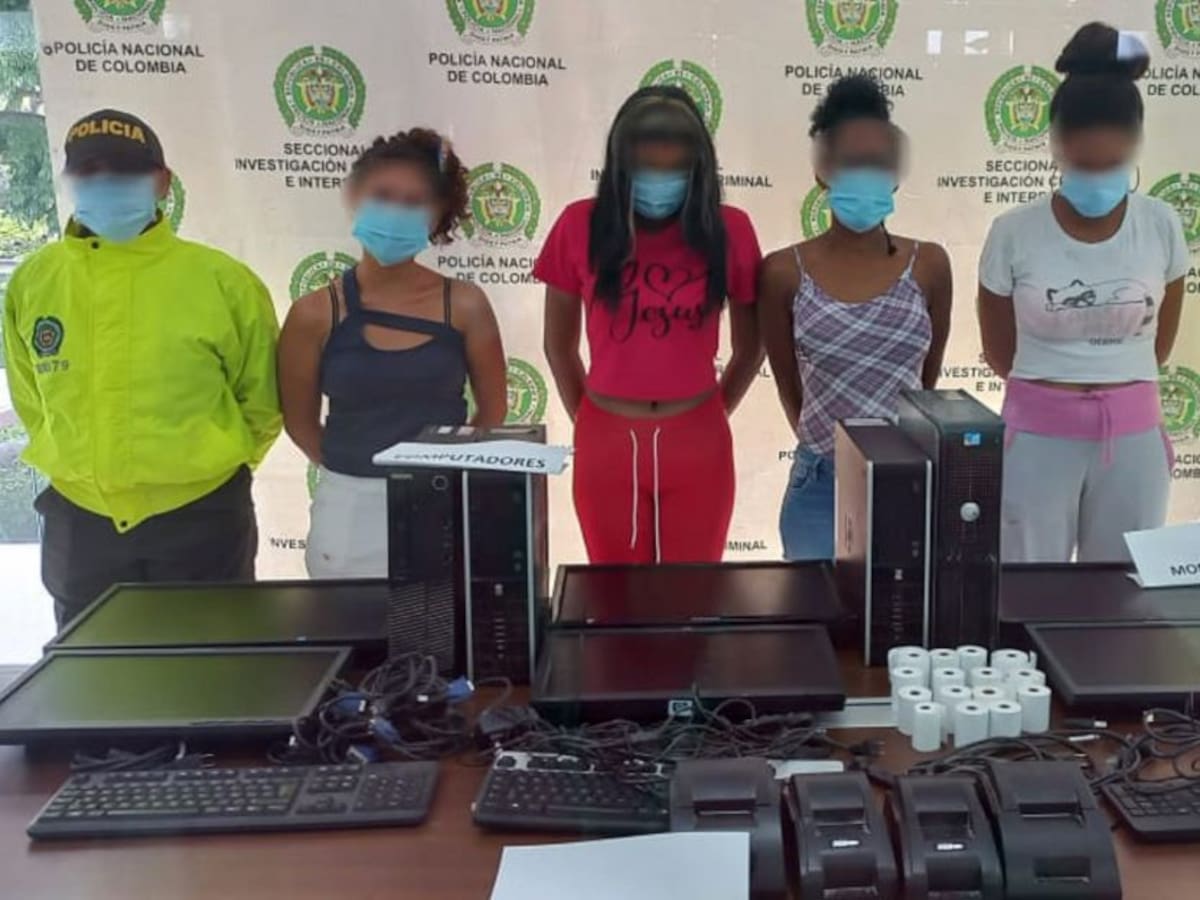 Cuatro capturadas por presunta venta de chance ilegal en Bayunca