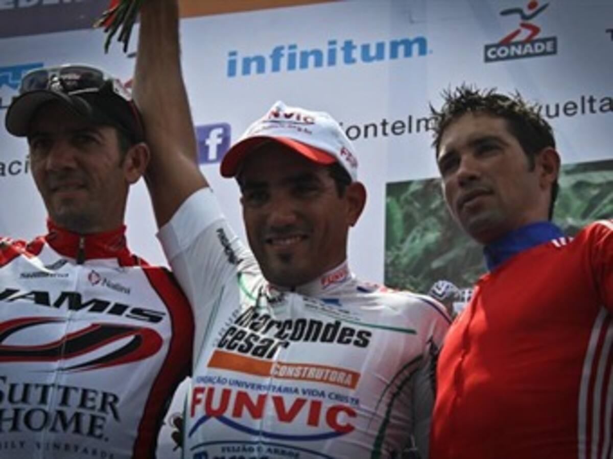 Marvin Angarita repite podio en tercera etapa de la Vuelta a Uruguay