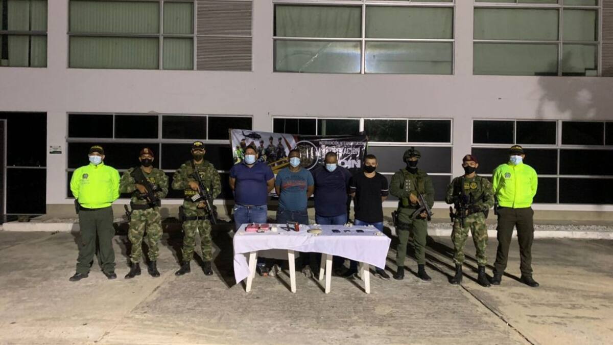 Capturan a miembros del grupo delincuencial ‘Los Pachencas’ en el Magdalena