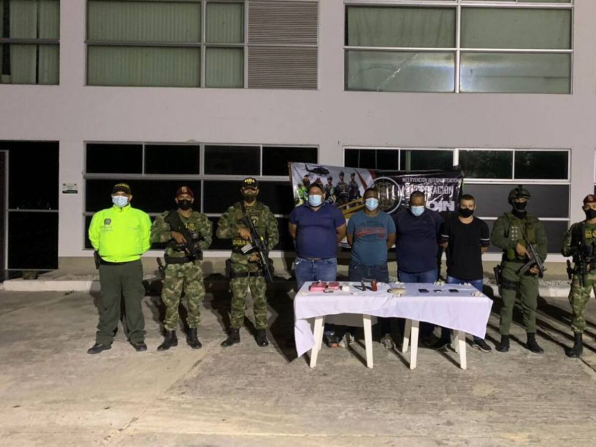 Capturan a miembros del grupo delincuencial ‘Los Pachencas’ en el Magdalena