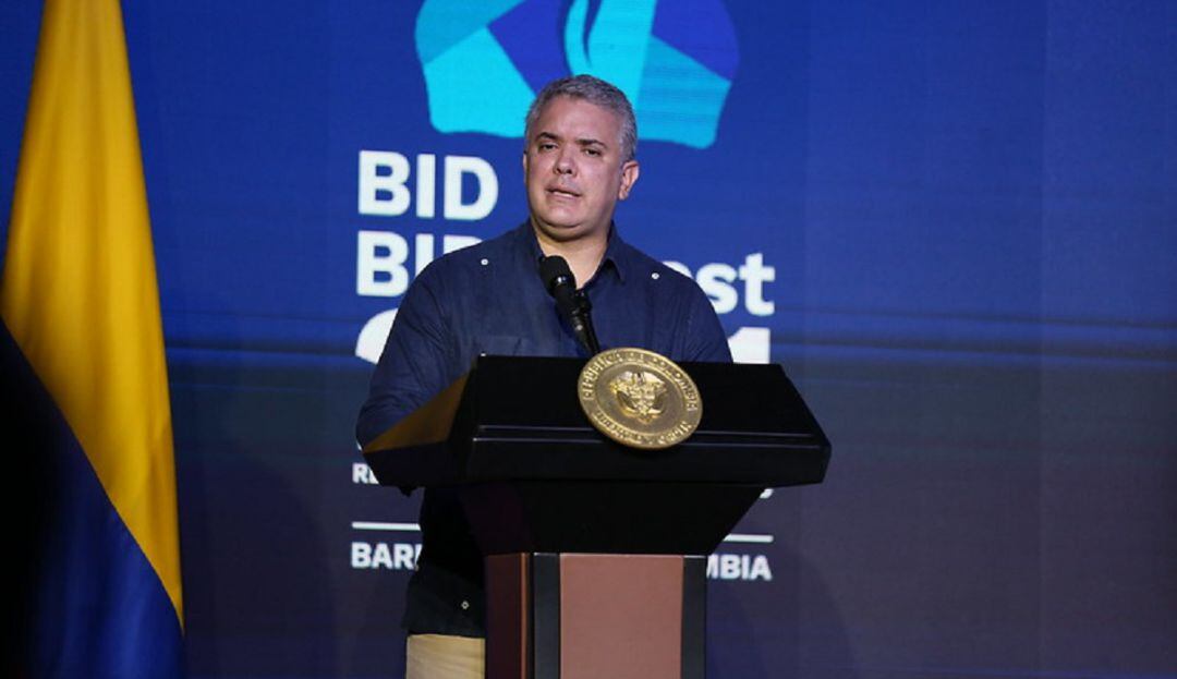 Iván Duque, presidente de Colombia