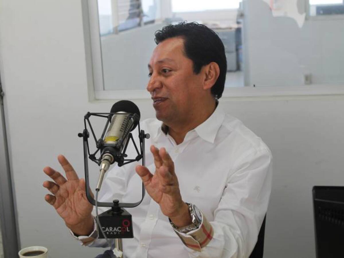 Luis Francisco Bohórquez, alcalde saliente de Bucaramanga