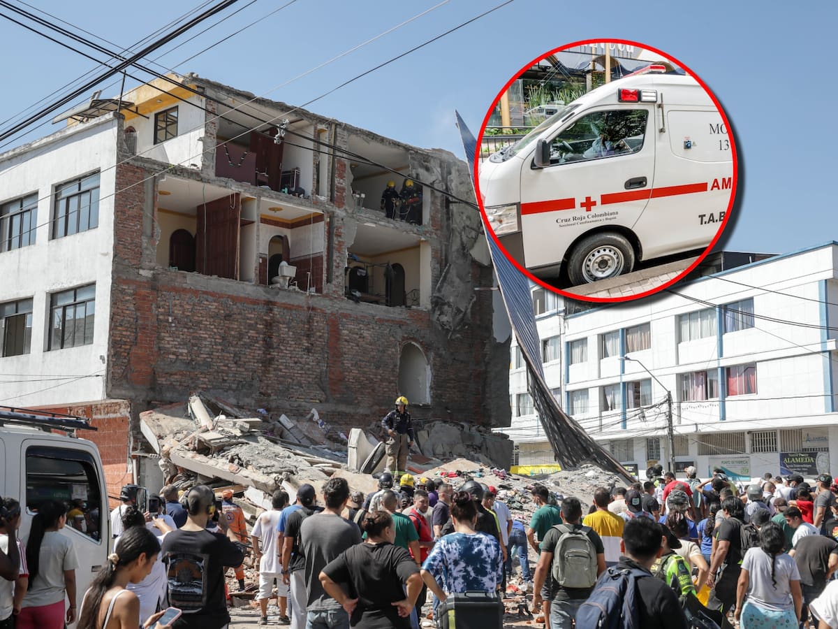 “Estamos en búsqueda y rescate”: Cruz Roja Colombiana aun no activa donaciones en especie tras sismo