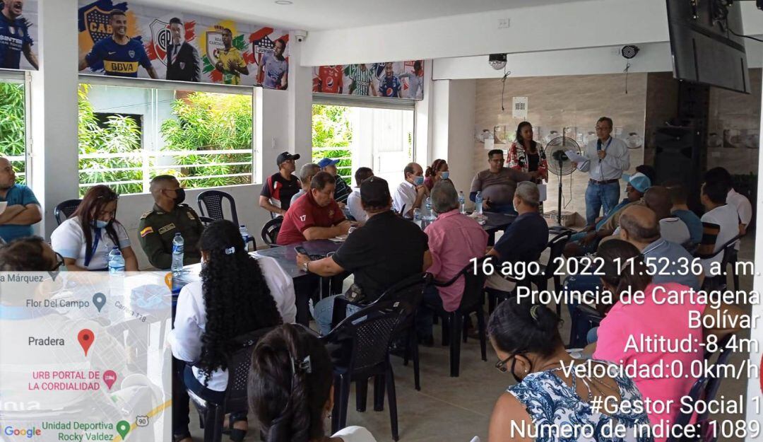 Se trata de los habitantes de la Urbanización India Catalina y Portales de la Cordialidad en Cartagena