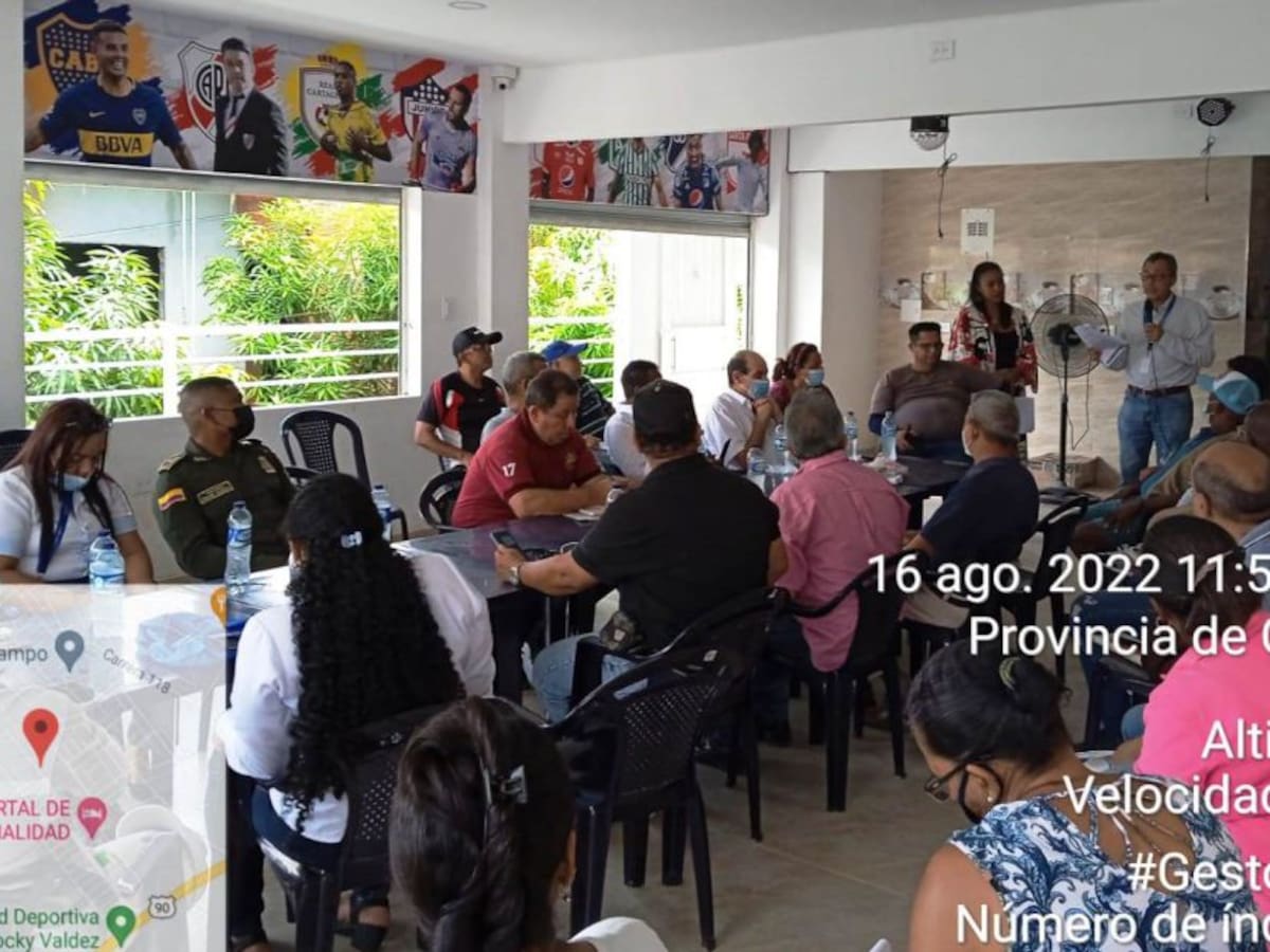 Afinia estableció acuerdos con dos comunidades en el sur de Cartagena