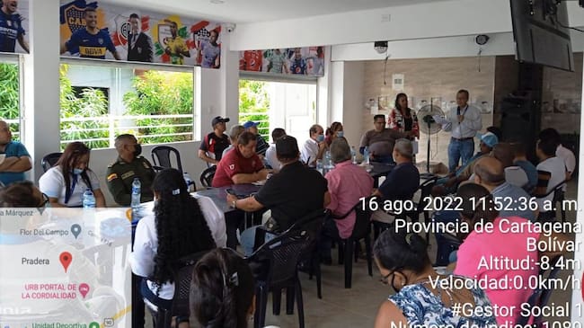 Se trata de los habitantes de la Urbanización India Catalina y Portales de la Cordialidad en Cartagena