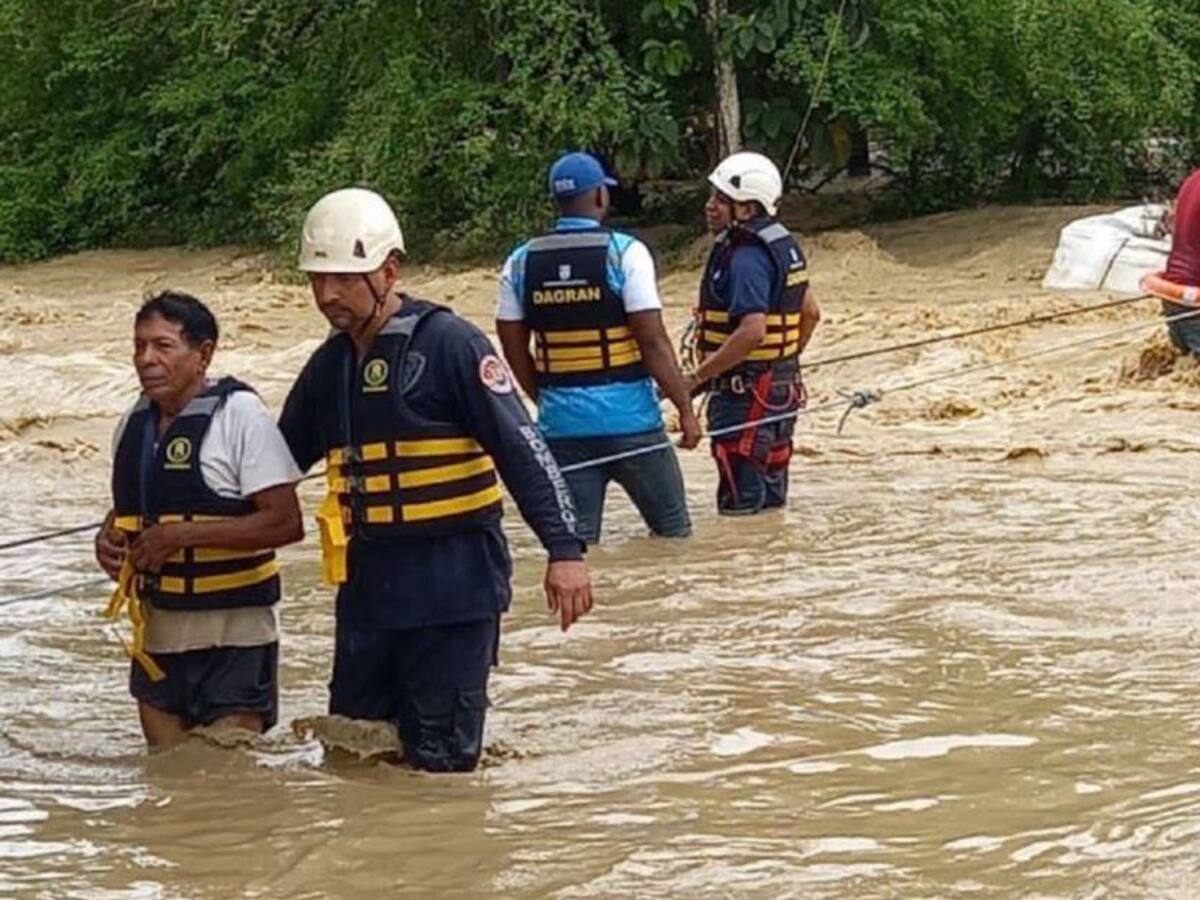 En Antioquia van 22 fallecidos por las lluvias y 24 mil familias damnificadas