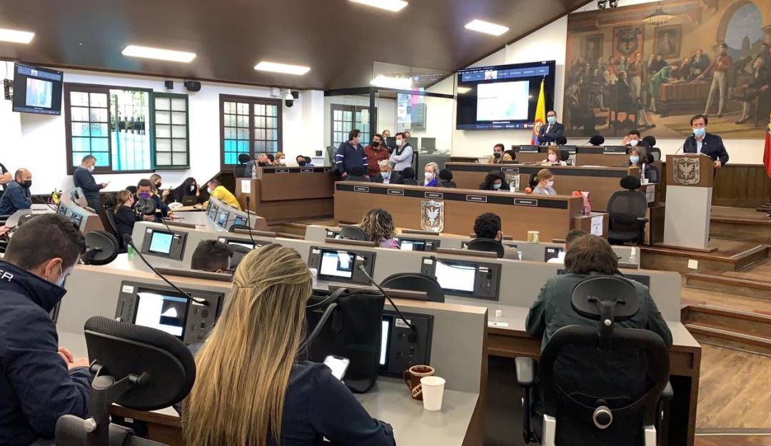 Cortesía- Concejo de Bogotá