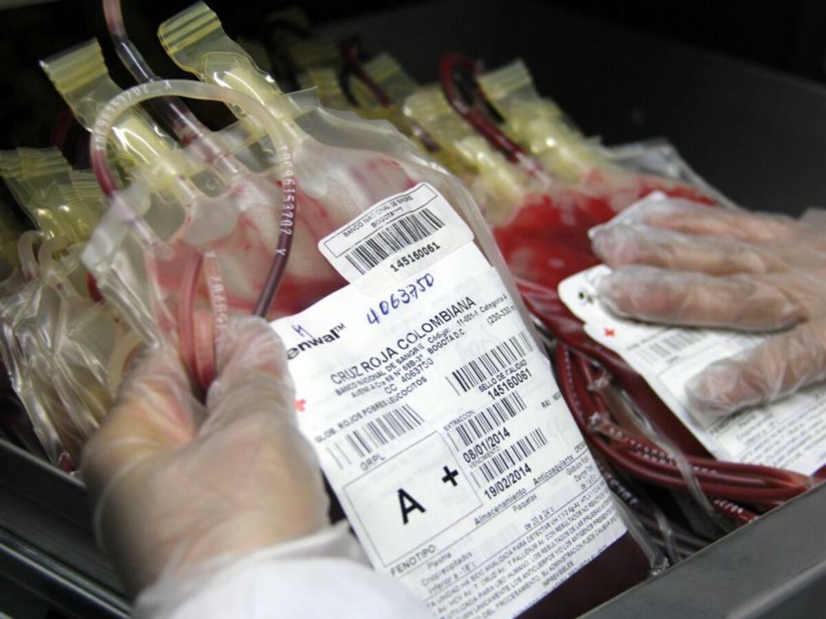 Alerta por escasez de reservas de sangre en Antioquia