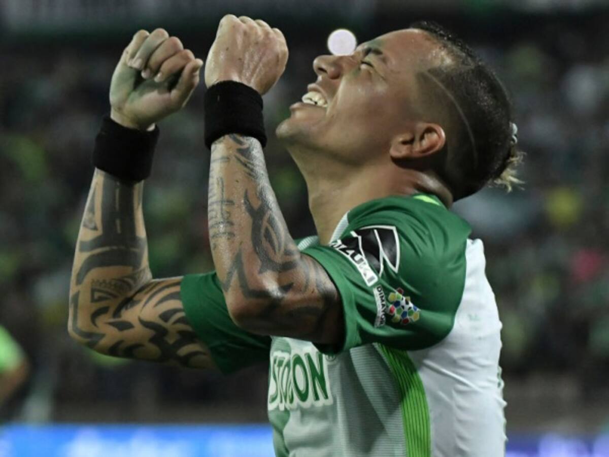 Dayro Moreno jugará un año más en Atlético Nacional