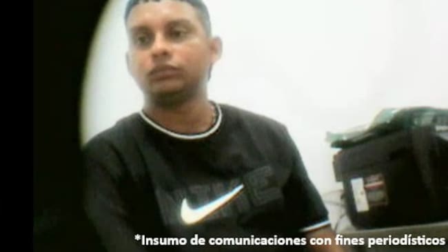 Enviado a la cárcel alias 'Pablo', por diferentes delitos en el Bajo Cauca antioqueño. Foto: Cortesía Fiscalía
