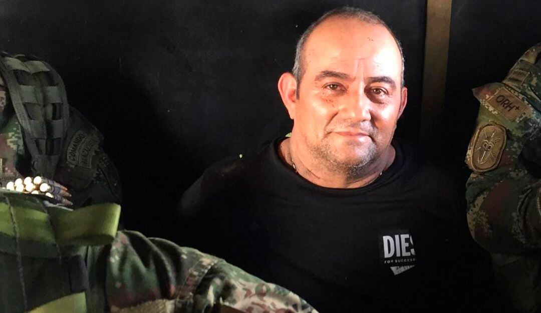 Capturan a alias 'Otoniel', máximo cabecilla del Clan del Golfo