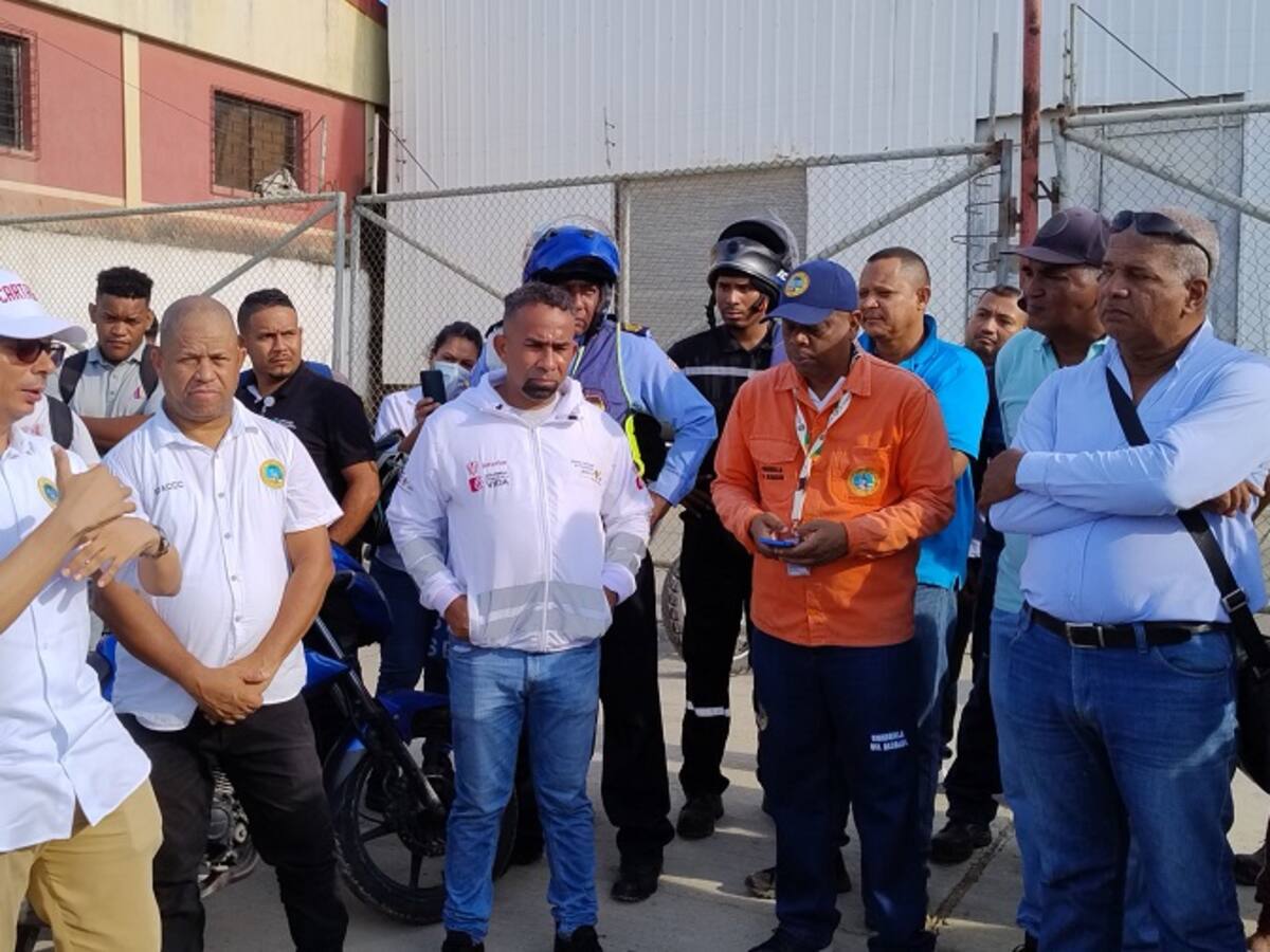 Conductores bloquearon Mamonal por mal estado de la vía: ¿Qué dice el distrito?