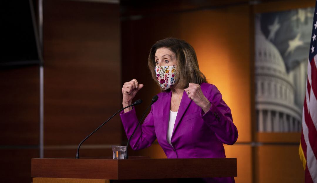 Nancy Pelosi, presidenta de la Cámara de Representantes de Estados Unidos.