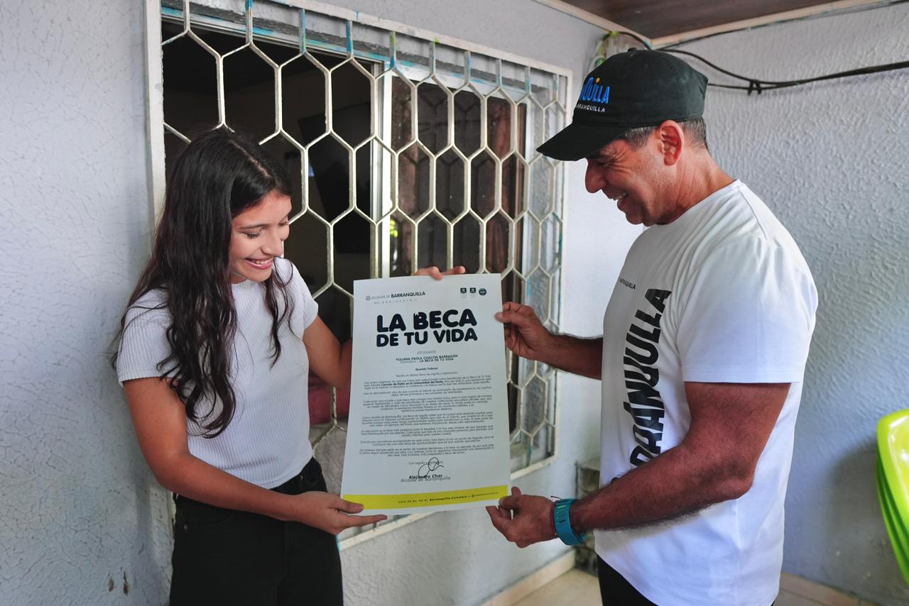 La Beca de tu Vida. Foto: Alcaldía de Barranquilla