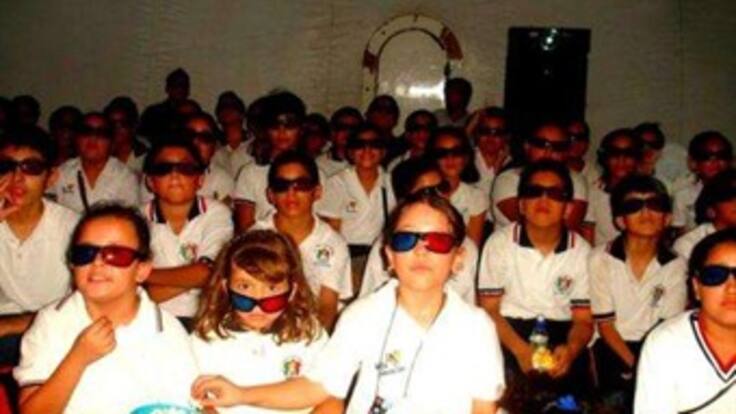 Temporalmente fuera de servicio domo del Planetario Distrital.