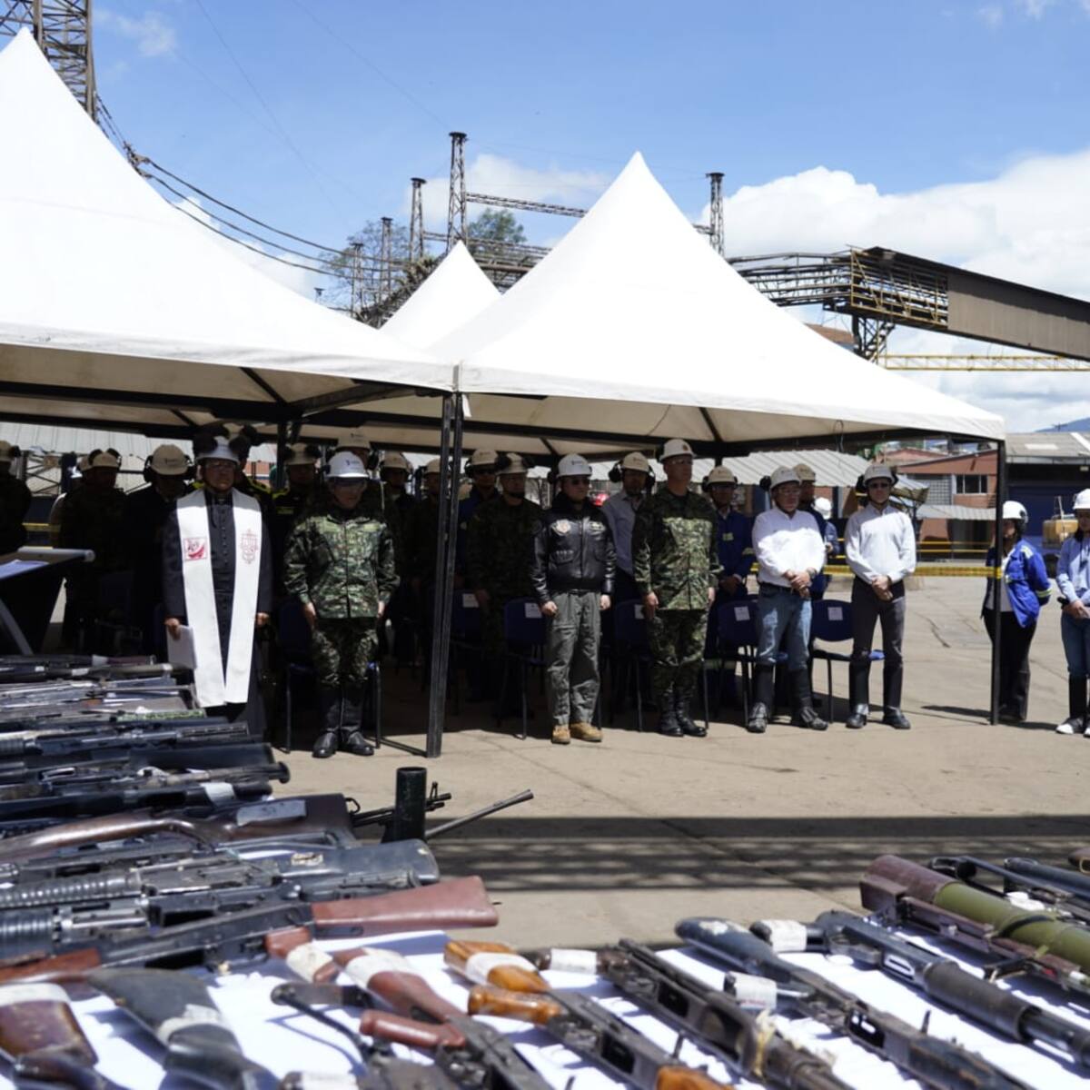 “Transformando armas en esperanza”: más de 20 mil armas convertidas en acero sostenible