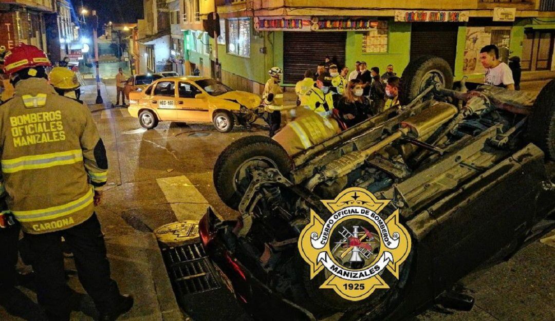 Foto: Cuerpo Oficial de Bomberos de Manizales.