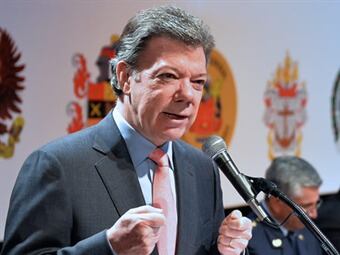 Presidente Juan Manuel Santos. Foto: presidencia