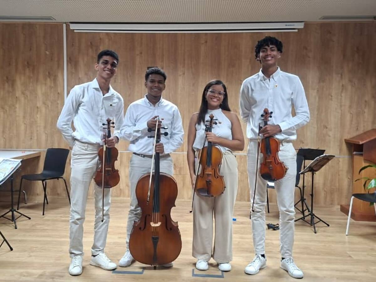 Talento cartagenero brilló en escenarios de España con Cuarteto de Cuerdas Súbito