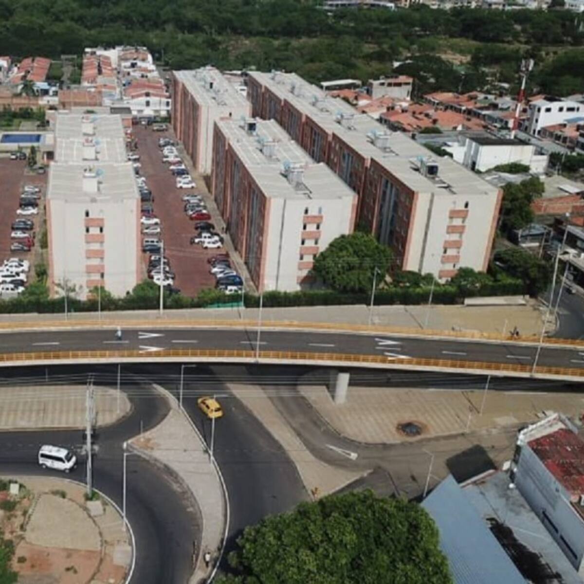 Comunidad celebra terminación de la obra de cuatro vientos en Cúcuta