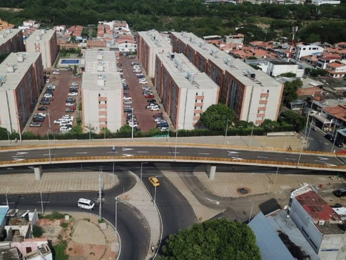 Comunidad celebra terminación de la obra de cuatro vientos en Cúcuta