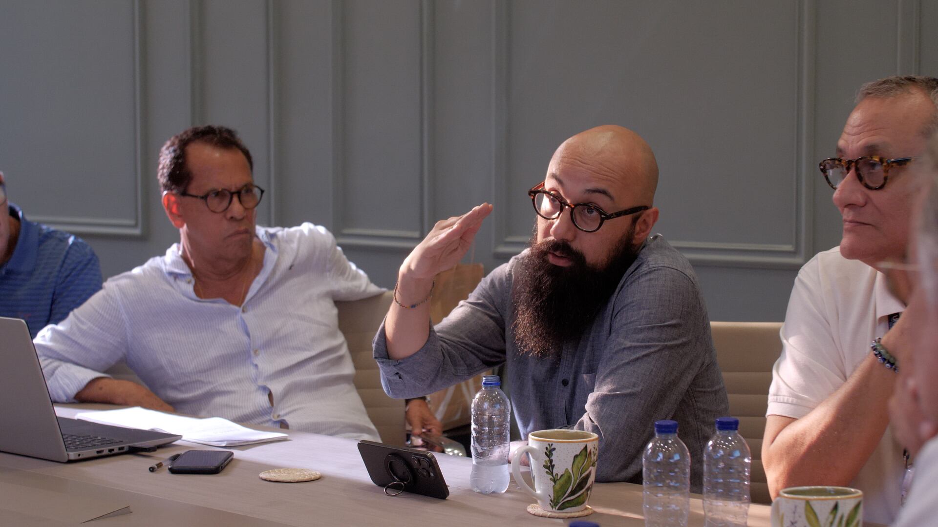 Director de la Unidad Nacional de Gestión del Riesgo de Desastres, Carlos Carrillo, desde Barranquilla./ Foto: Gobernación del Atlántico