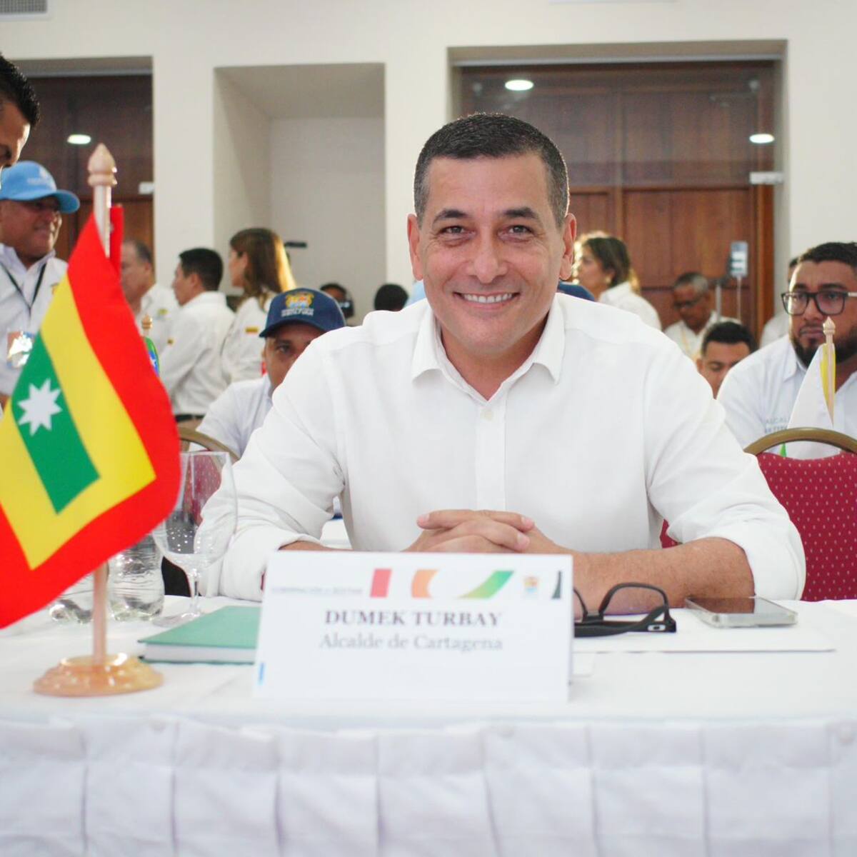 Balance del primer mes de gobierno de Dumek Turbay como alcalde de Cartagena