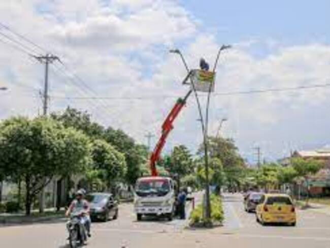 En un solo mes 30 luminarias robadas.