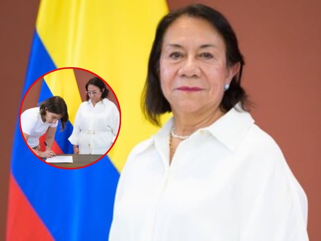 Rosa Villavicencio nueva canciller encargada junto con Laura Sarabia/ Colprensa