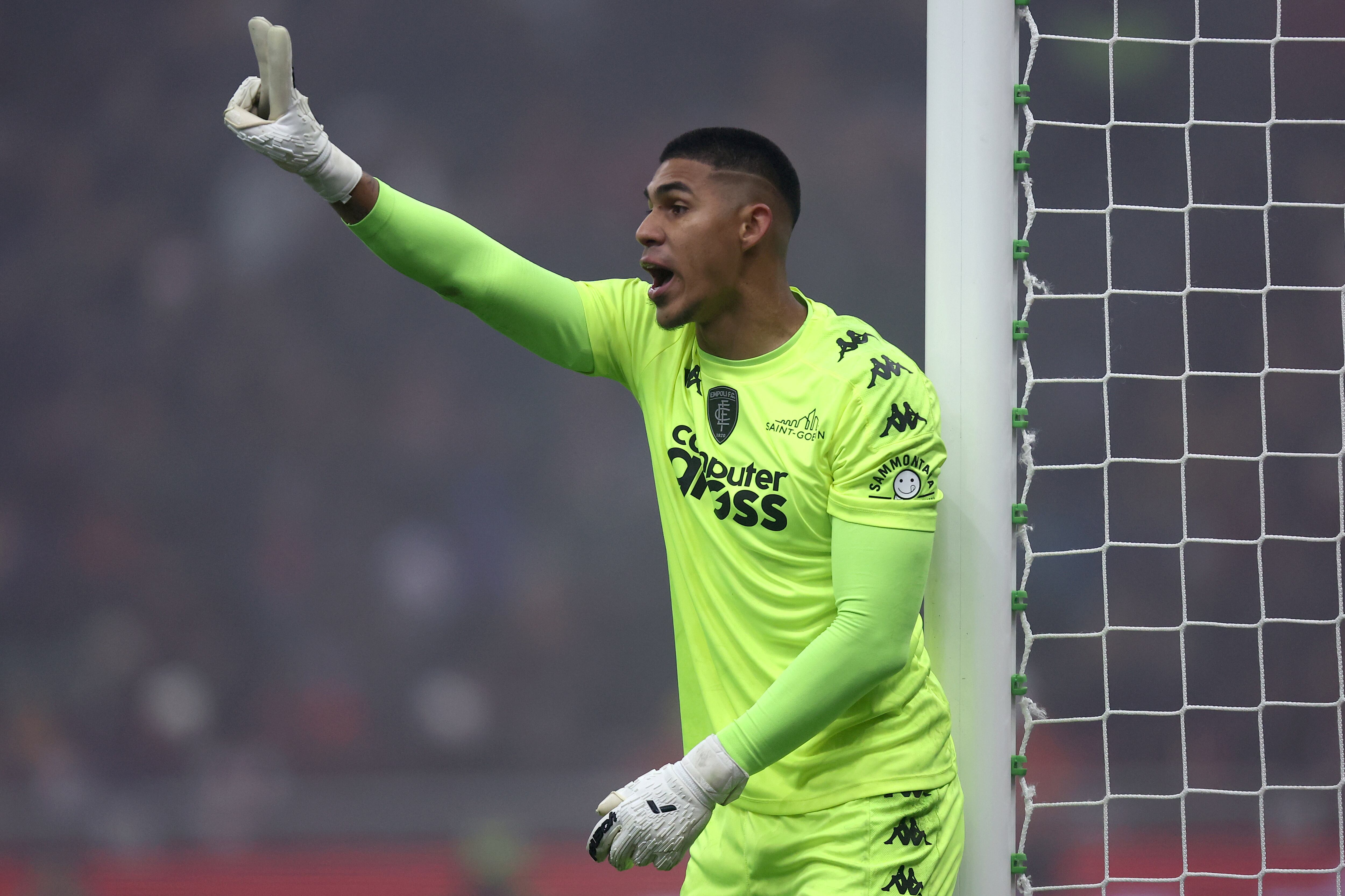 Devis Vásquez, arquero del Empoli. (Photo by Sportinfoto/DeFodi Images via Getty Images)
