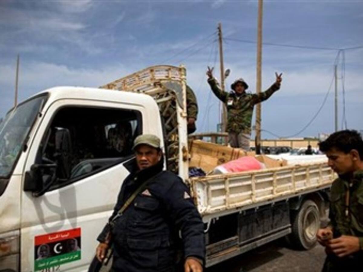Rebeldes habrían asumido el control de Sirte, la ciudad natal de Muamar El Gadafi